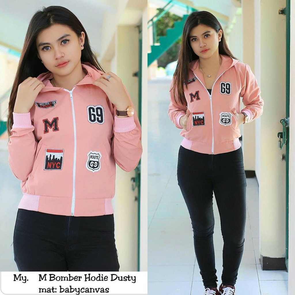 Public - M Bomber Hoodie - Fashion Wanita Terkini