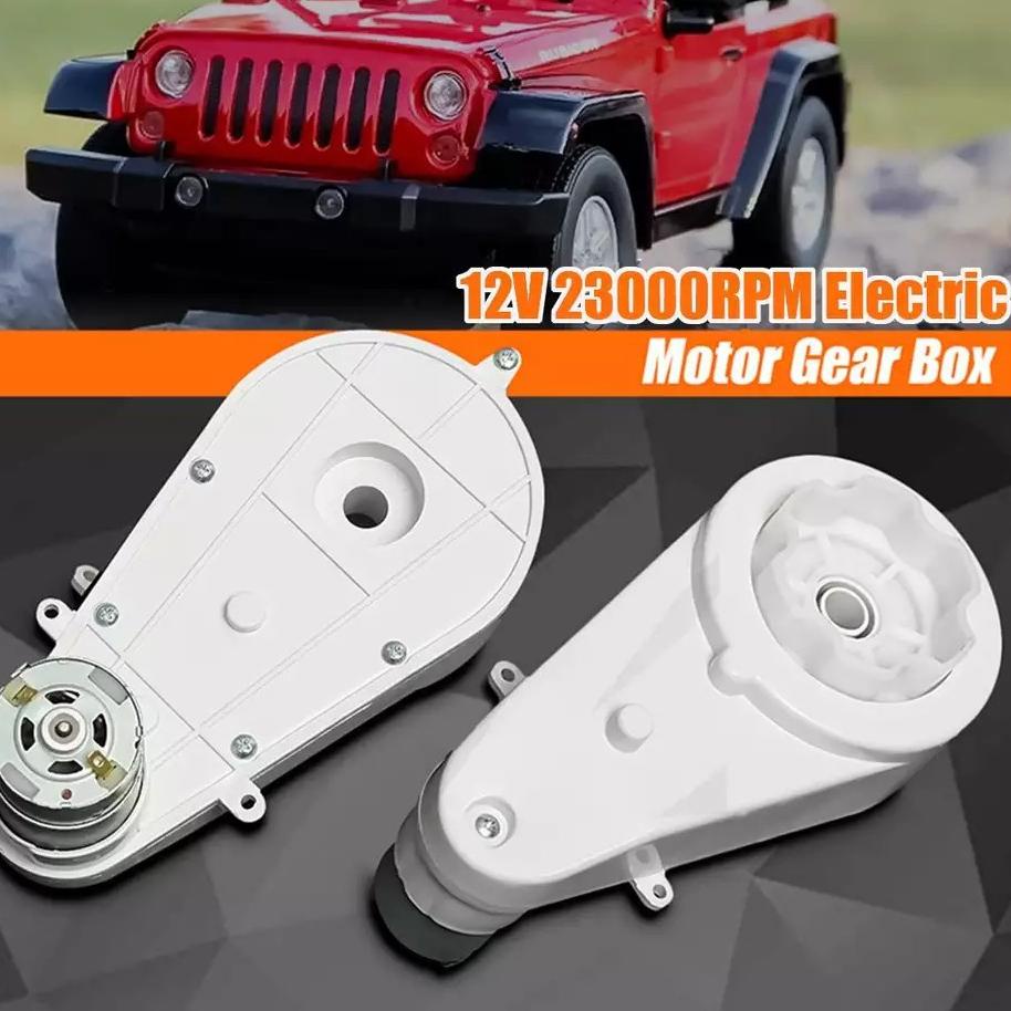 ㅻ GEARBOX DINAMO 550 GTR MOBIL MOTOR MAINAN ANAK 12 VOLT 6 VOLT MOBILAN AKI REMOT KONTROL CHARGER GE