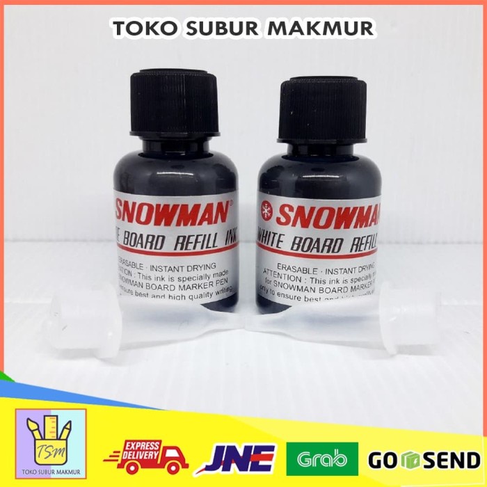 

Segera Miliki Isi Refill Tinta Ink Spidol Snowman White Board Whiteboard Atk Marker Bergaransi