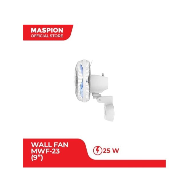 Maspion Wall Fan / Kipas Angin Dinding 9&quot; (23cm) MWF-23 9inch PROMO