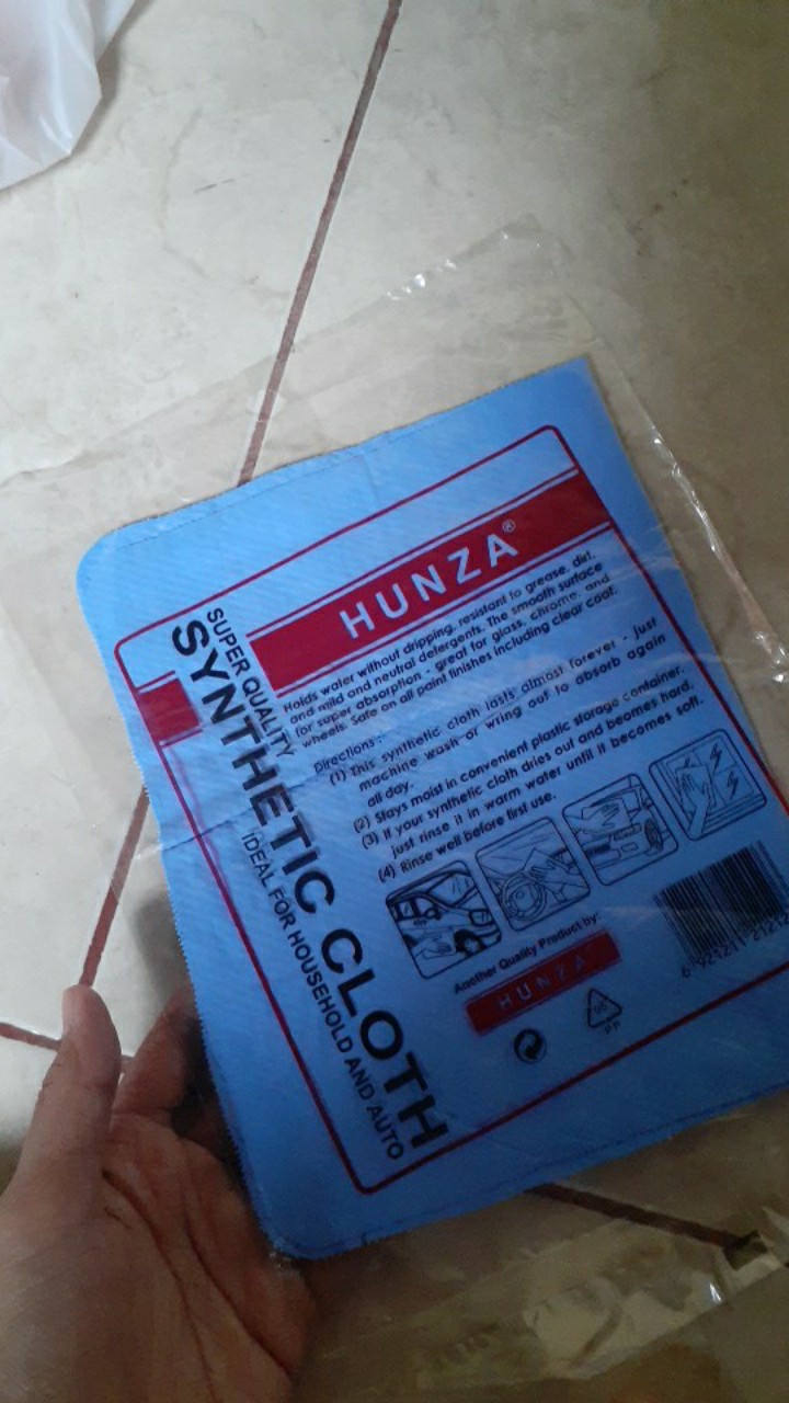 Kanebo  Hunza Lap Serat Synthetic Warna/alat Cuci Mobil Motor Super Magic Towel Kain Lap Make Up