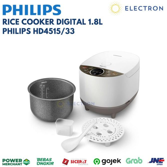 ~~~~~] Rice Cooker Digital Philips HD4515 Magic Com 1.8 Liter
