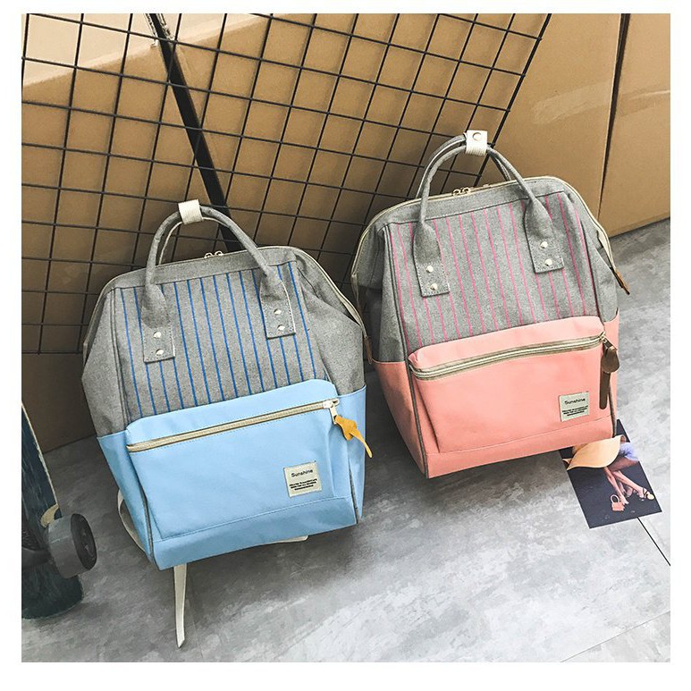 NEW ERA - KOLEKSI TERBARU BACKPACK STYLISH FASHION IMPORT/ TASBESAR/ TASKULIAH/ TASKERJA/ LS056