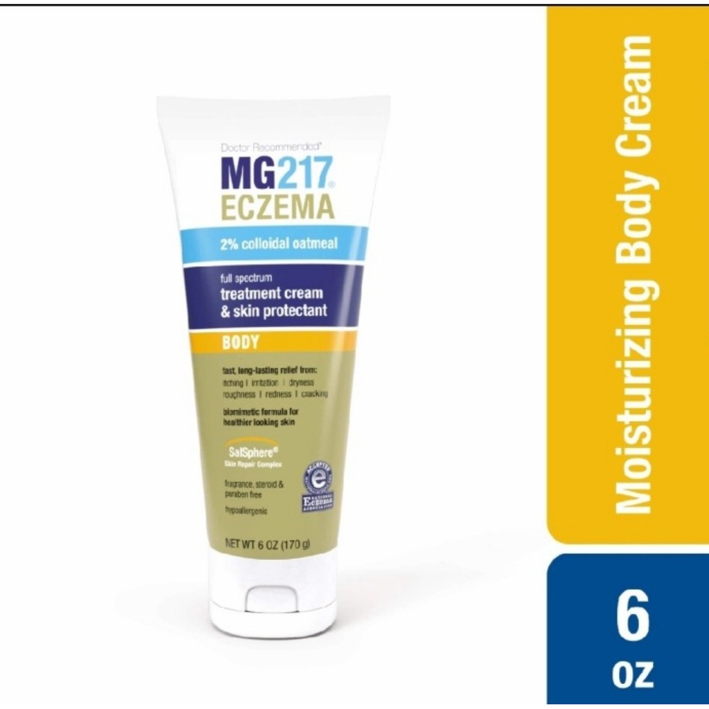 MG217 Eczema Body Cream with 2% Colloidal Oatmeal 170 Gr