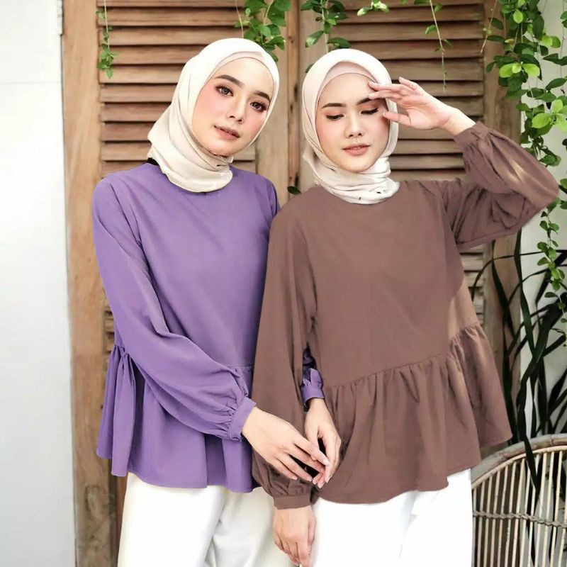 AIRIN TOP BLOUSE | BAJU KERJA