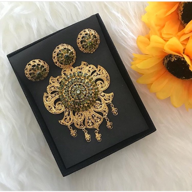 BROS BALI ALPAKA SET PERHIASAN