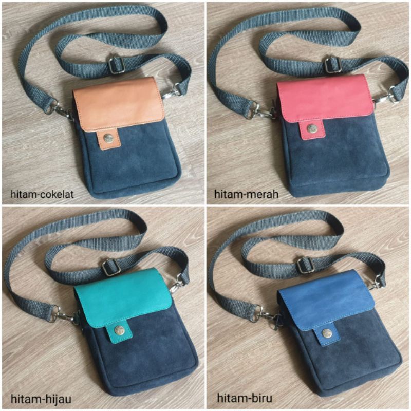 sling bag waist bag pria wanita