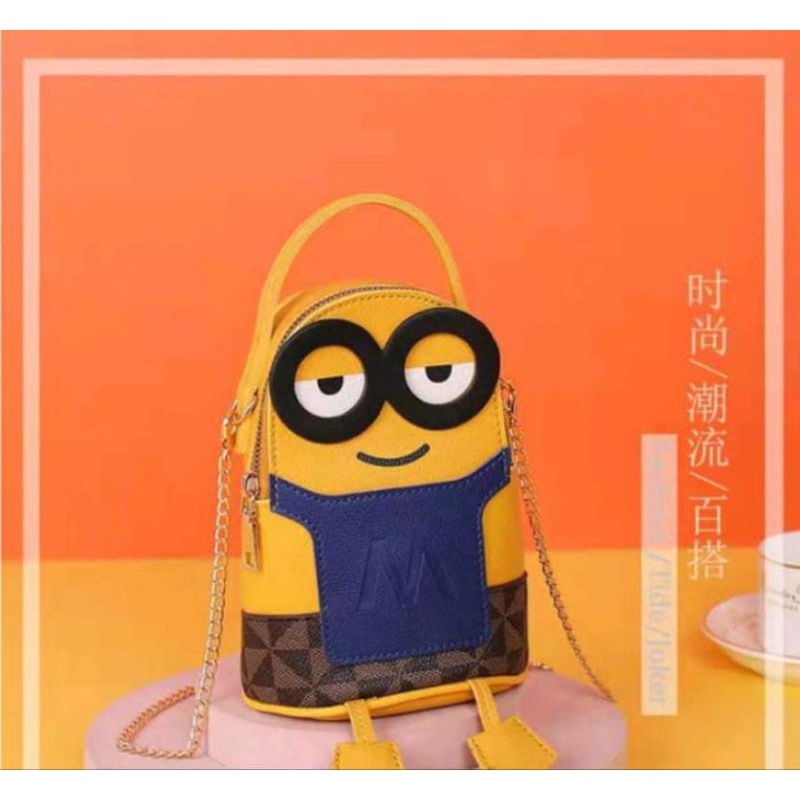 Tas Selempang Minion Viral Terbaru