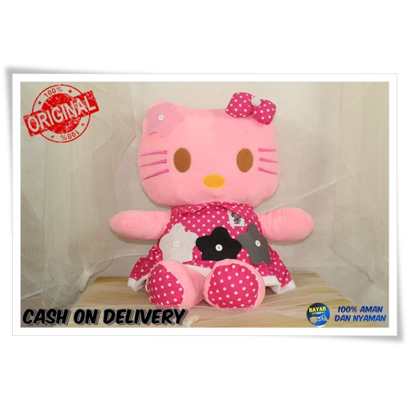 Boneka Hellokitty Polkadot uk 60cm