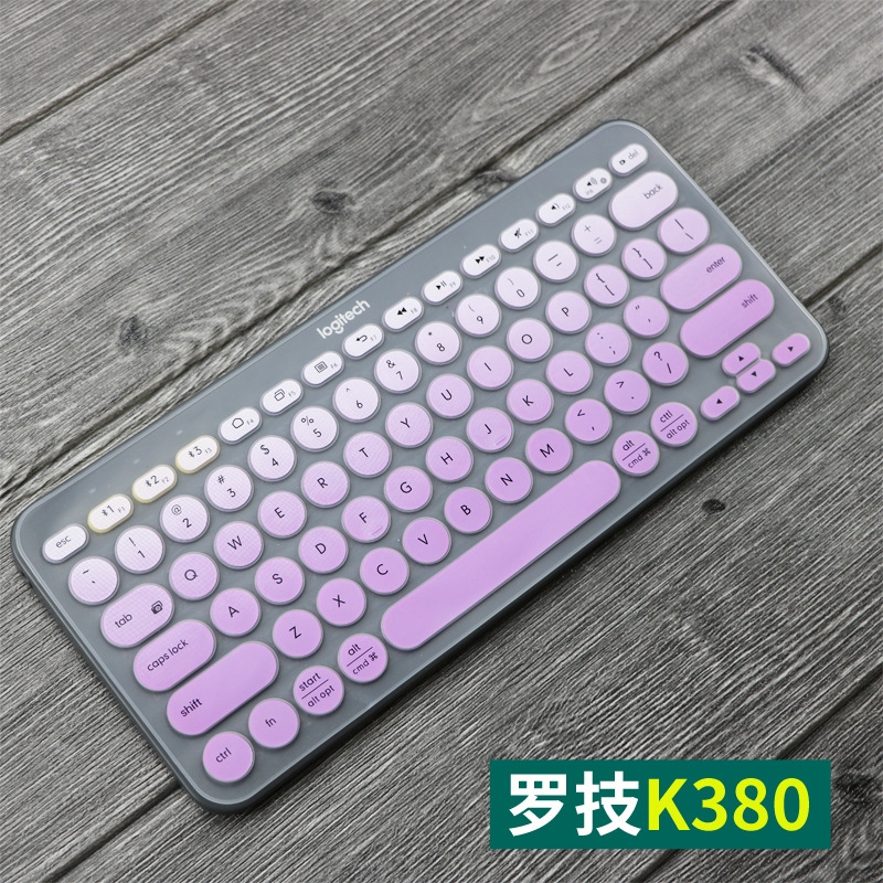 for Logitech K380 Cover Pelindung Keyboard Bahan Silikon Ultra Tipis untuk