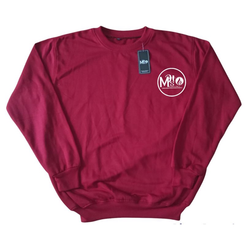 crewneck Jumbo logo MHS Basic Bigsize XXXL XXXXL XXXXXL Pria wanita