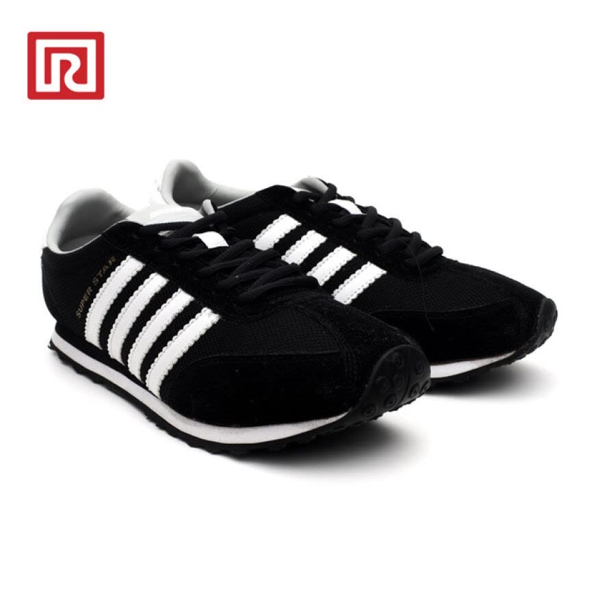 Ramayana - LOGGO - Sepatu Pria ORIGINAL SUPERSTAR Hitam Putih
