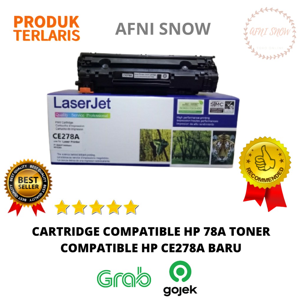 Cartridge Toner Compatible CE278A  78A