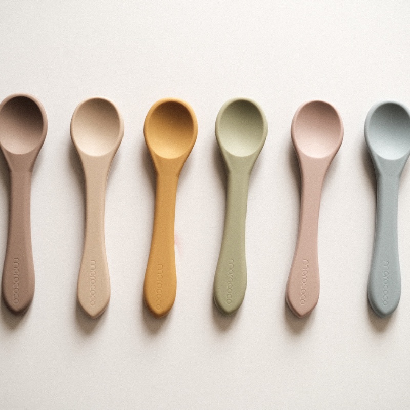 SILICONE BABY SPOON MOROCOCO