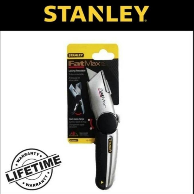 

Stanley Fatmax Locking Retractable Utility Knife (Pisau Cutter)10-777 Terlaris