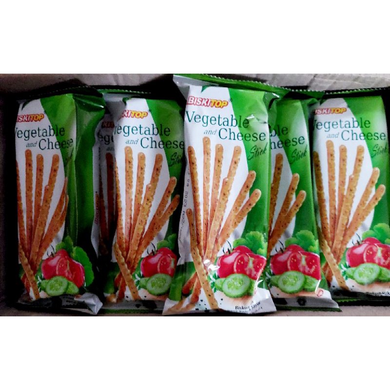 Biskitop Onion Potato/ Biskitop Vegetable Cheese Stick 50gr