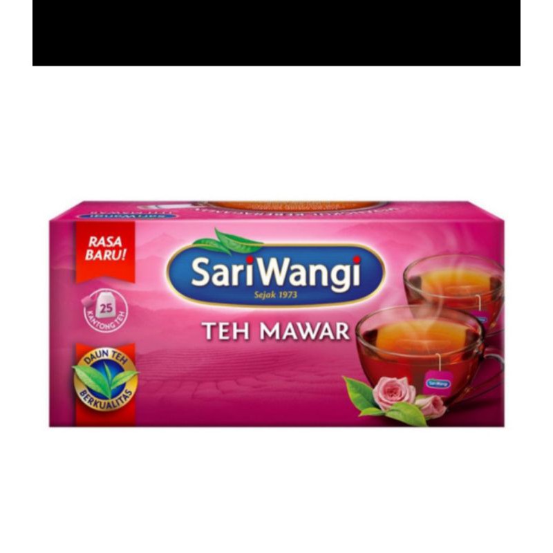 

Sariwangi teh mawar 25's