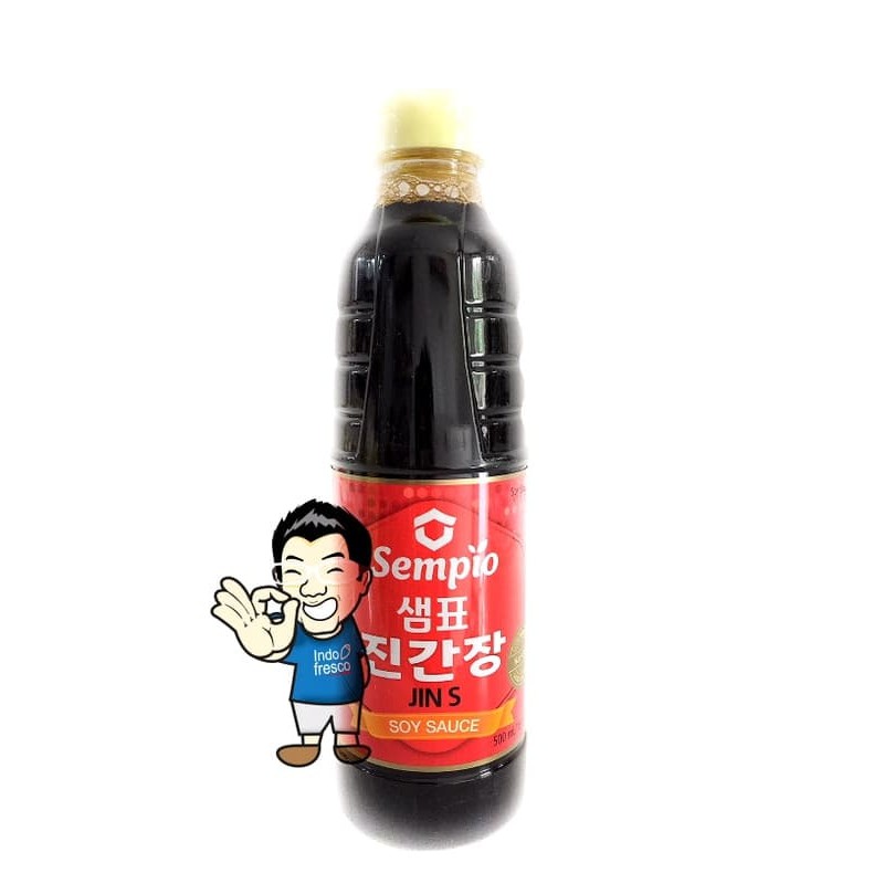 

HOT DEAL SEMPIO SOY SAUCE JINS (GANJANG)/ KECAP KOREA- 500 ML !!!!!