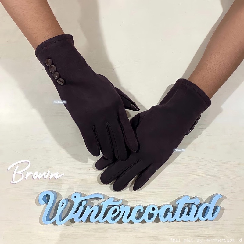 Sarung Tangan Wanita Musim Dingin Winter women gloves cewek touchscreen murah hangat import motor