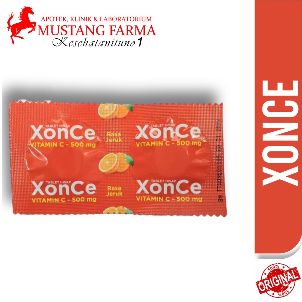 Vitamin Xonce Rasa Jeruk