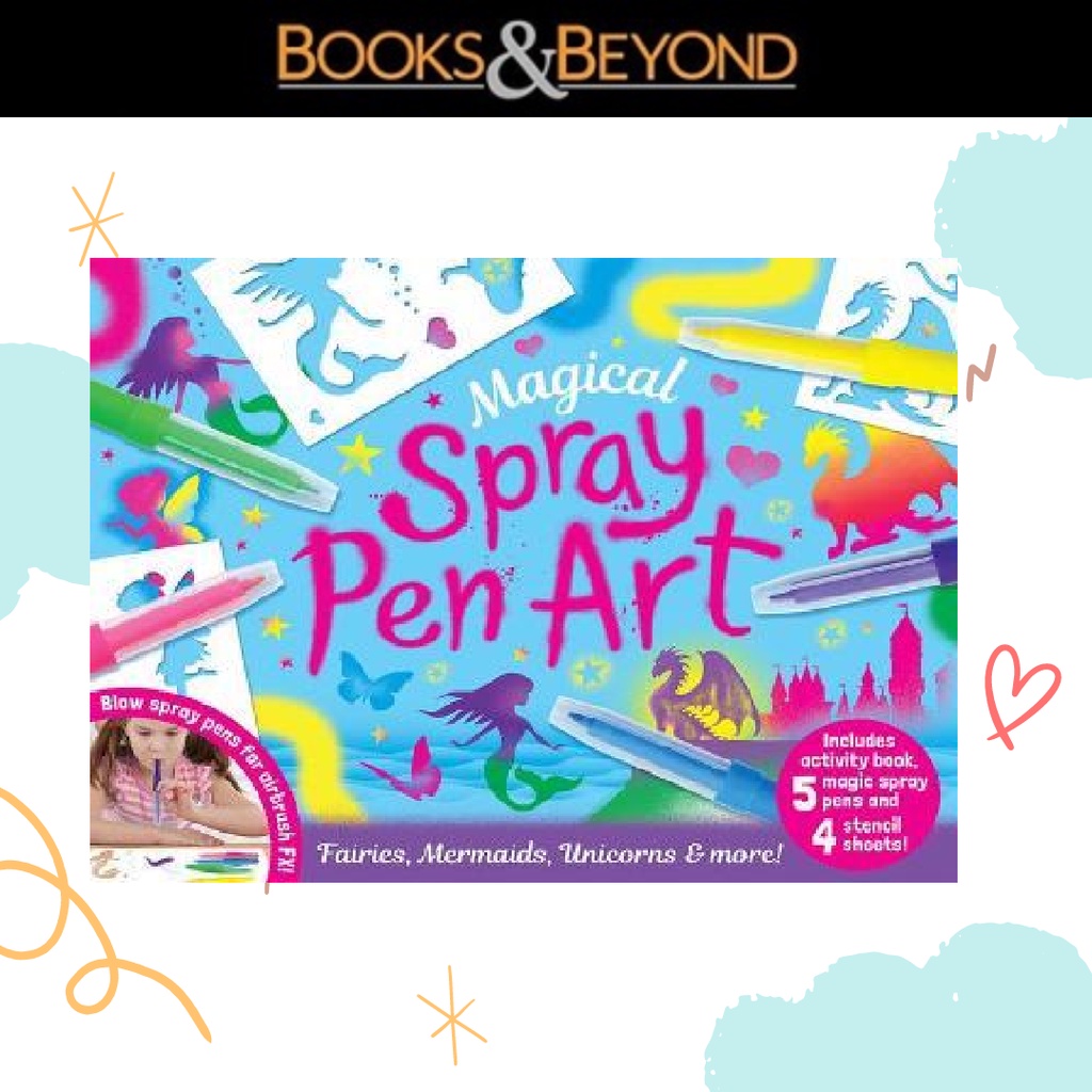 Jual Magical Spray Pen Art Activity Station Gift Boxes Shopee Indonesia