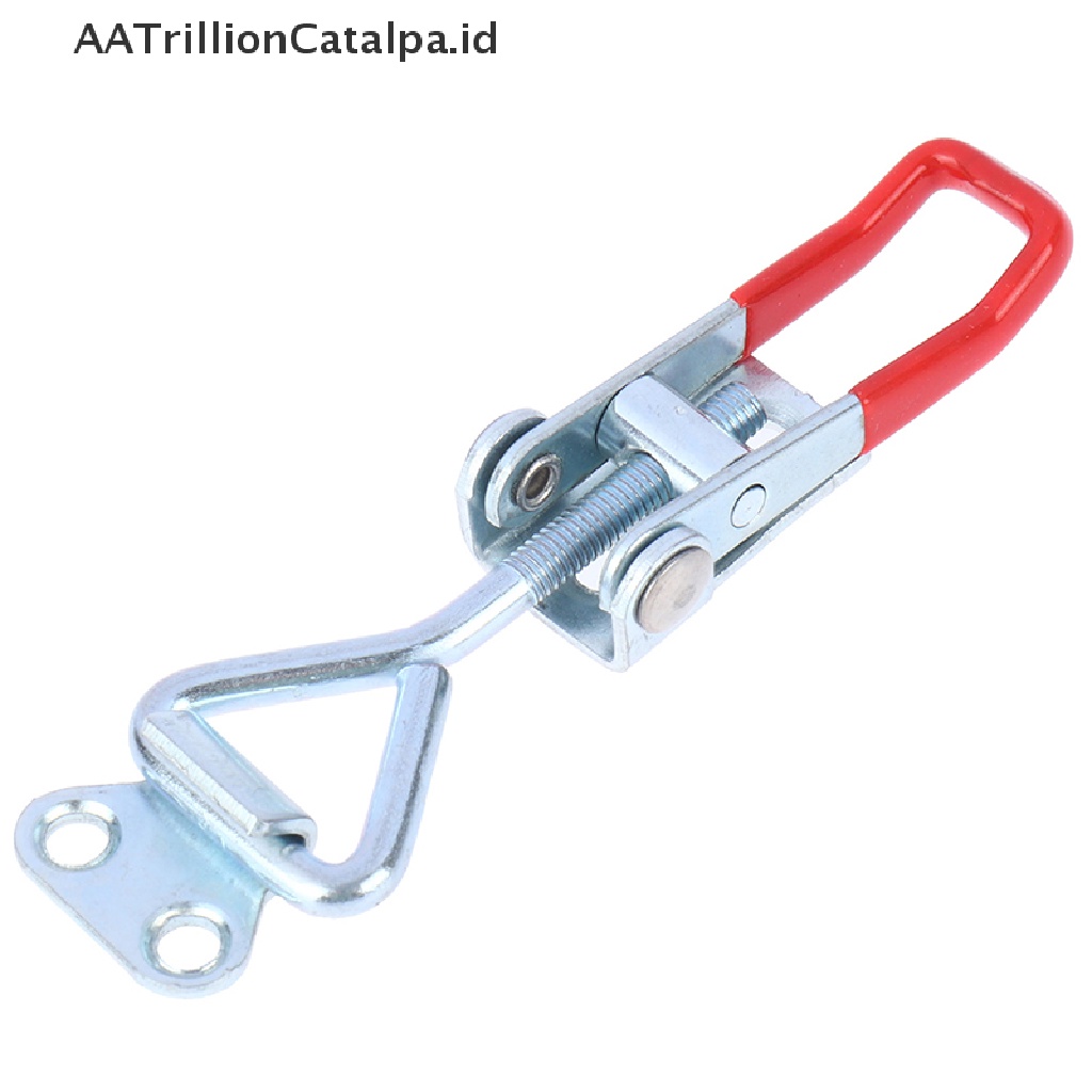 Aatrillioncatalpa 2 / 4 Pcs Toggle Clamp / Penjepit Bahan Baja Adjustable Untuk Kotak Perkakas