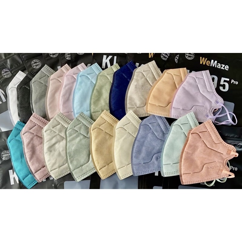 KN PRO WE MASK WARNA ISI 10pcs PERPACK