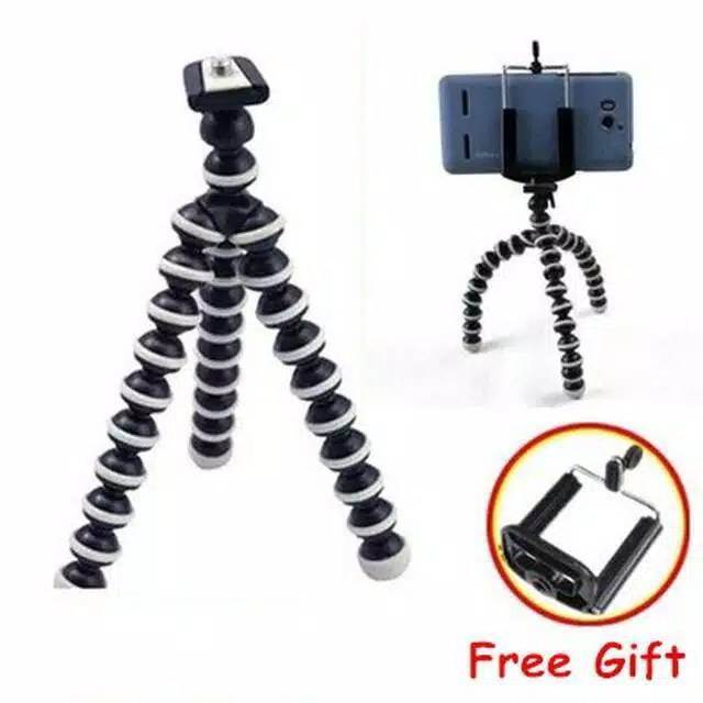 [CZM] Tripod Gorilla Large (Besar) FREE Holder U