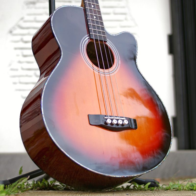 Gitar Bass Akustik Cartesiuz bisa Elektrik Original Termurah