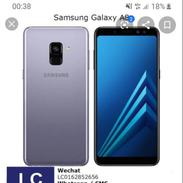 Samsung Galaxy a8 32gb second