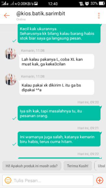 Pakaian Couple Family 142 Pjg Sarimbit Batik Wanita Setelan Seragam Keluarga Prodo