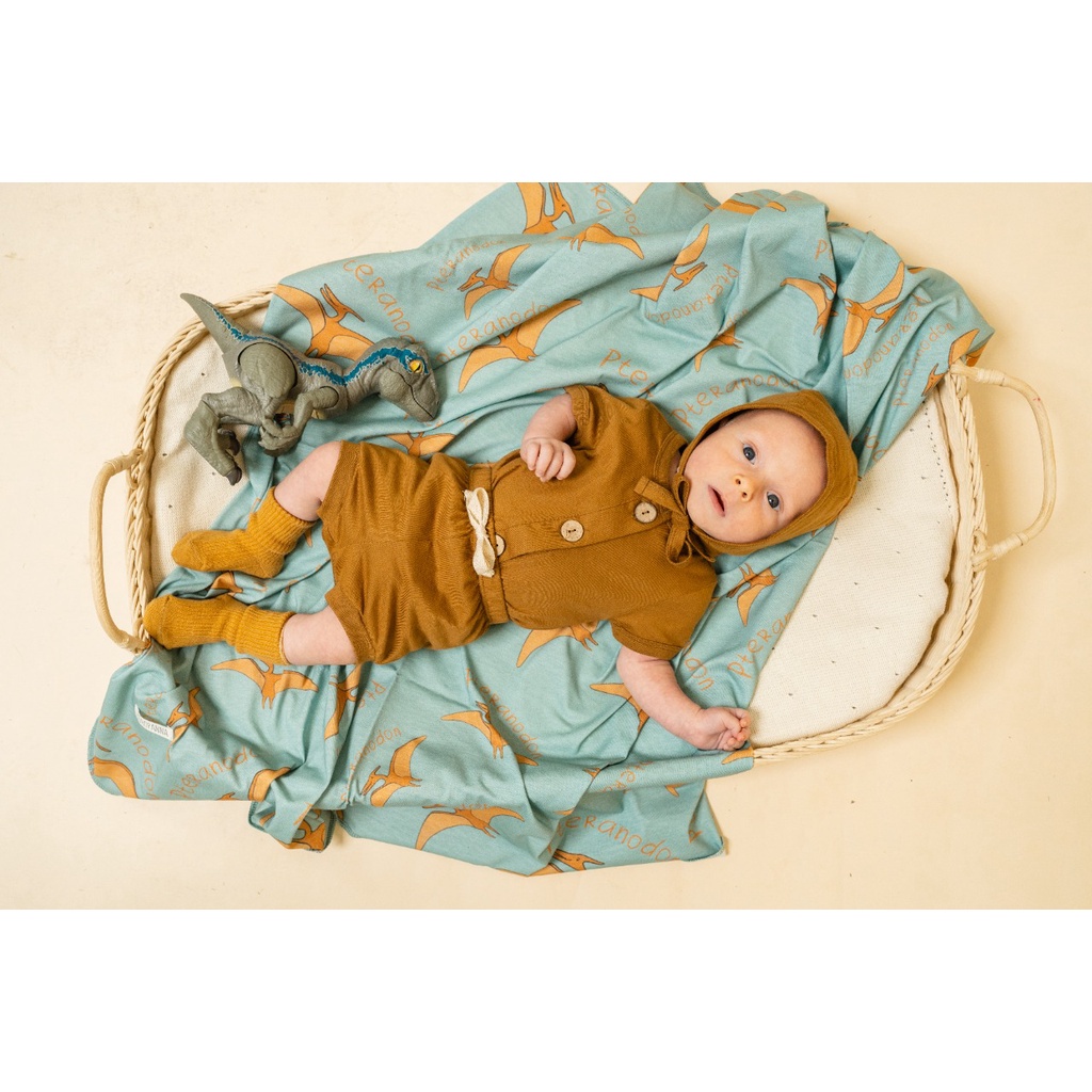 Bedong Bayi BOHOPANNA - SWADDLE DINO