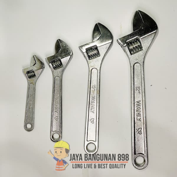 KUNCI INGGRIS / KUNCI BAGO / ADJUSTABLE WRENCH