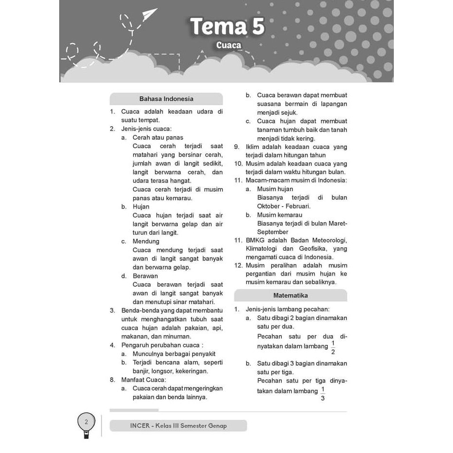 Buku Latihan Soal Tematik Sd Kelas 3 Semester Genap Incer Revisi