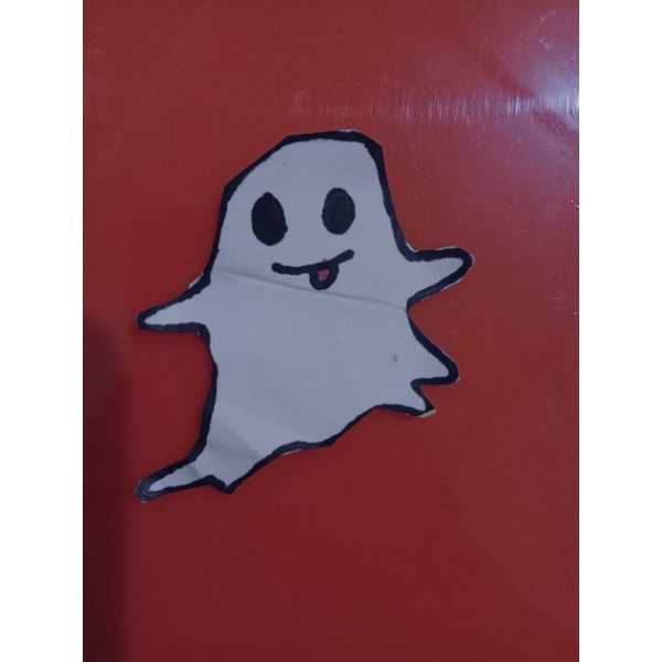 

Stiker Hantu Buatan Tangan