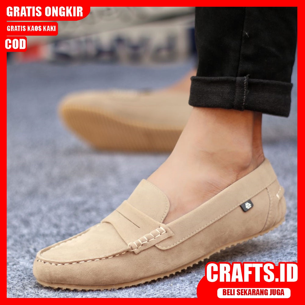 CRAFTS X NOAH Sepatu Casual Slip On Santai Keren Pria