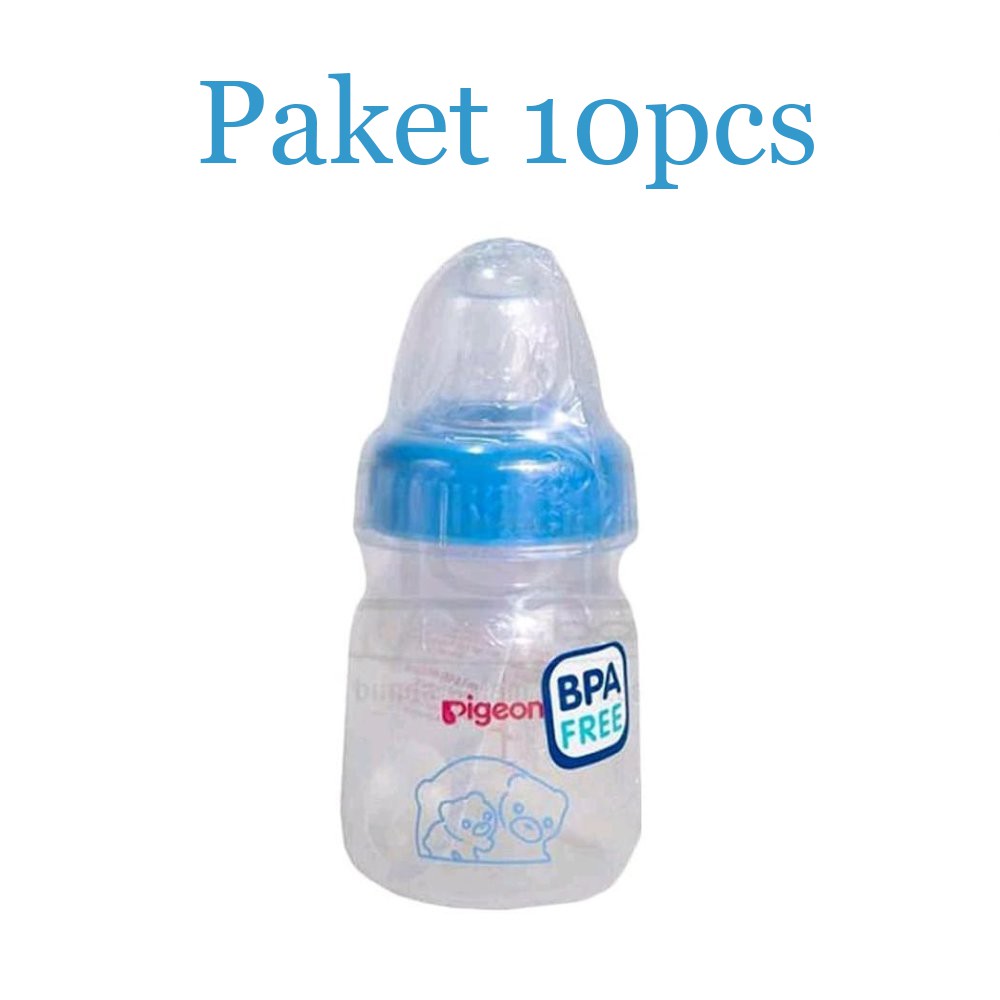 Botol Susu Bayi Pigeon 50 ml BPA Free 1 Paket  isi 10 botol