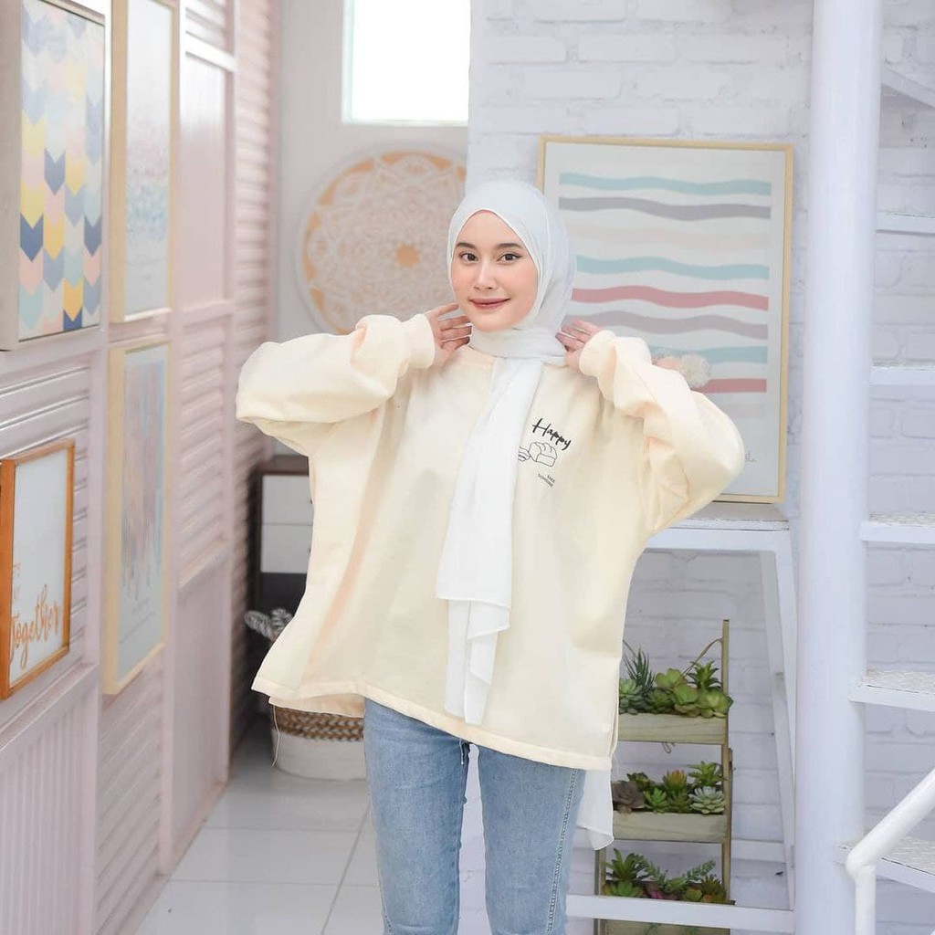 Nara Grosir - Bread XXL Sweater l Sweater Polos l Sweater Pria dan Wanita-5