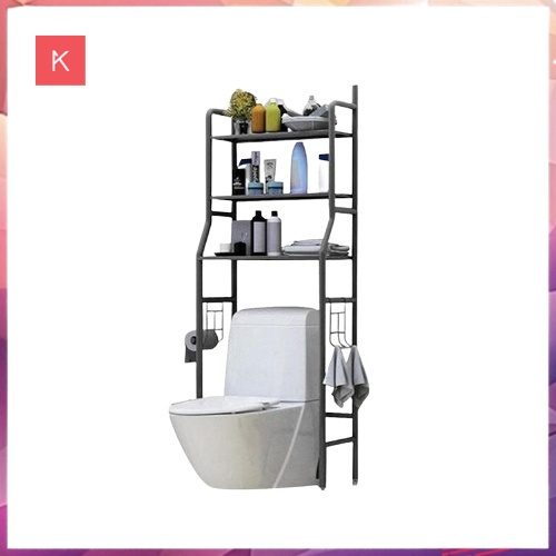 ANG Toilet Organizer WC Tissue Sabun Kloset Kamar Mandi/ rak serbaguna/ Rak besi serbaguna / shenar