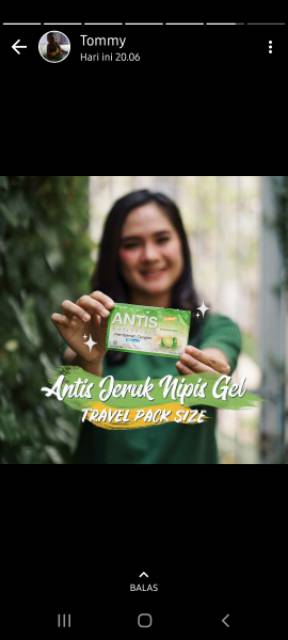 ANTIS GEL JERUK NIPIS 5ML+5ML(TWINPACK)