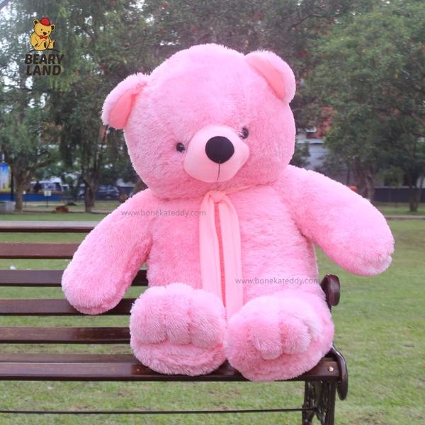 Boneka Teddy Bear / Beruang Pink Jumbo Besar