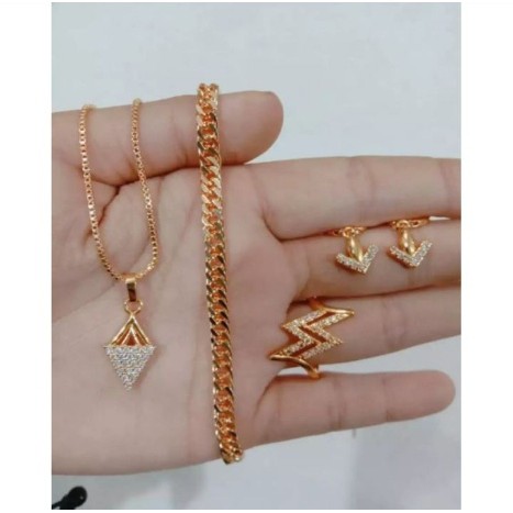 SET Perhiasan Model Jangkar 24k