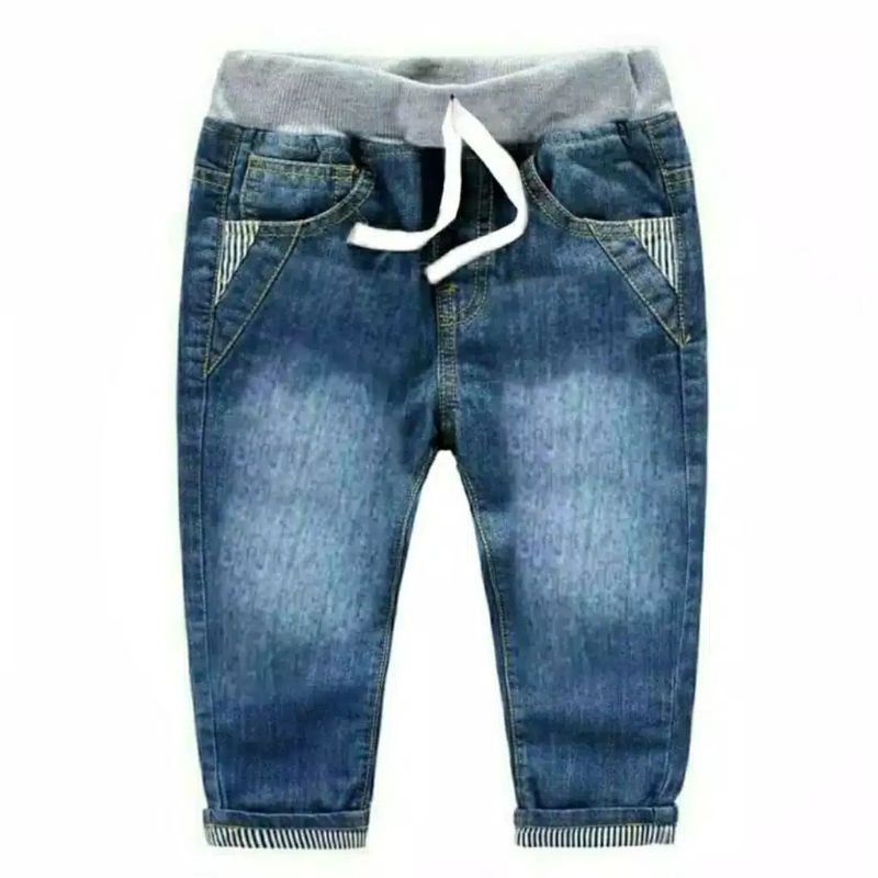 Celana Elbow 1 - 12 Tahun KISSME Celana Anak Jeans BerKualitas