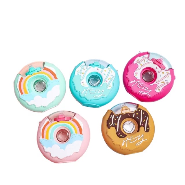 BOTOL MINUM DONUT 380ML WARNA WARNI