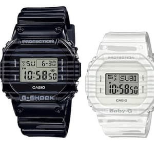 G-Shock & Baby-G SLV-19A-1ADR Couple Watch Original