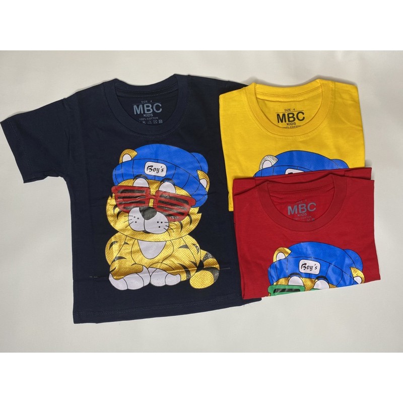 Kaos anak laki-laki (TIGER)1-9 tahun