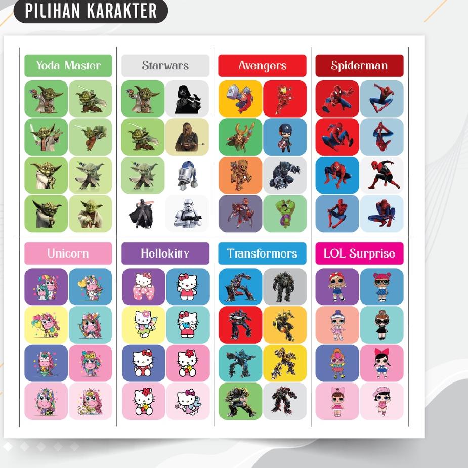 

ダ Stiker Label Nama & Mata Pelajaran - Per/36 pcs Bisa ditulis Promo