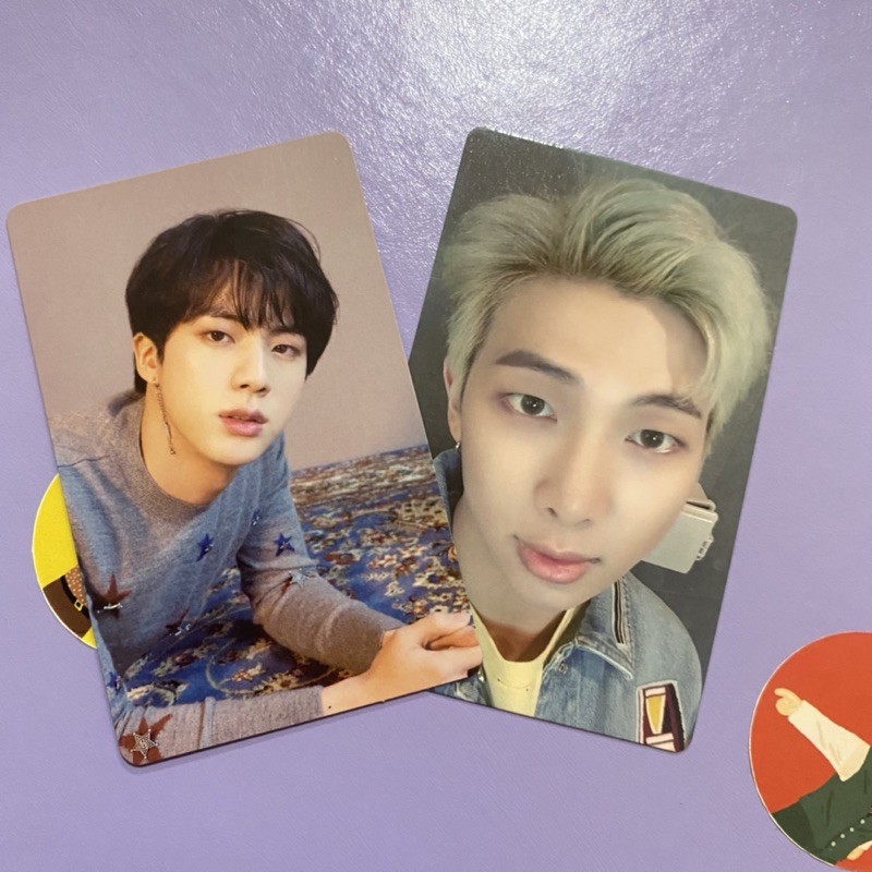 bundle pc jin tear o namjoon lights japan photocard