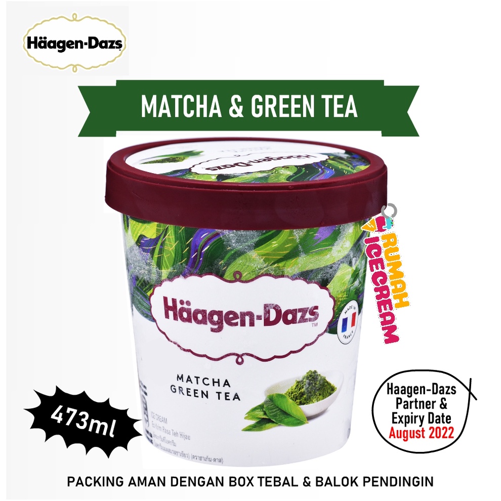 Jual Es Krim Haagen Dazs Pint Matcha Green Tea Indonesia