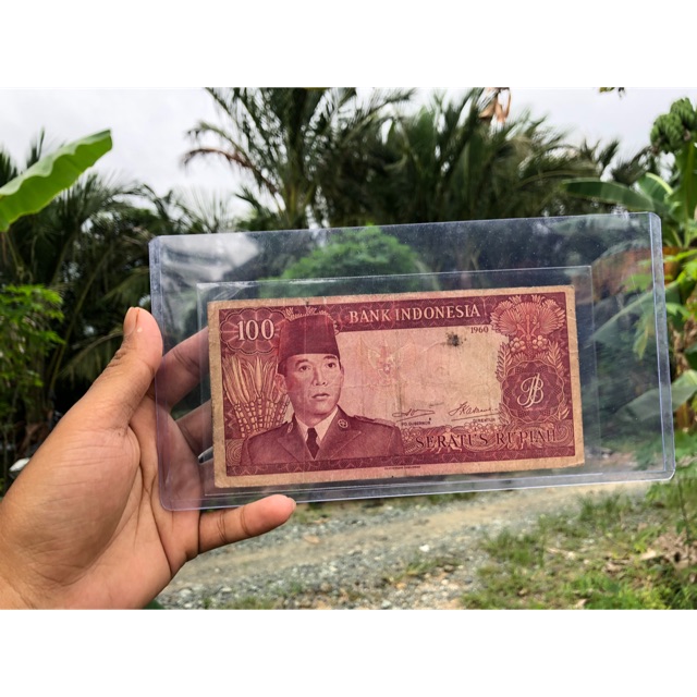 Uang Kuno 100 Soekarno VF 04